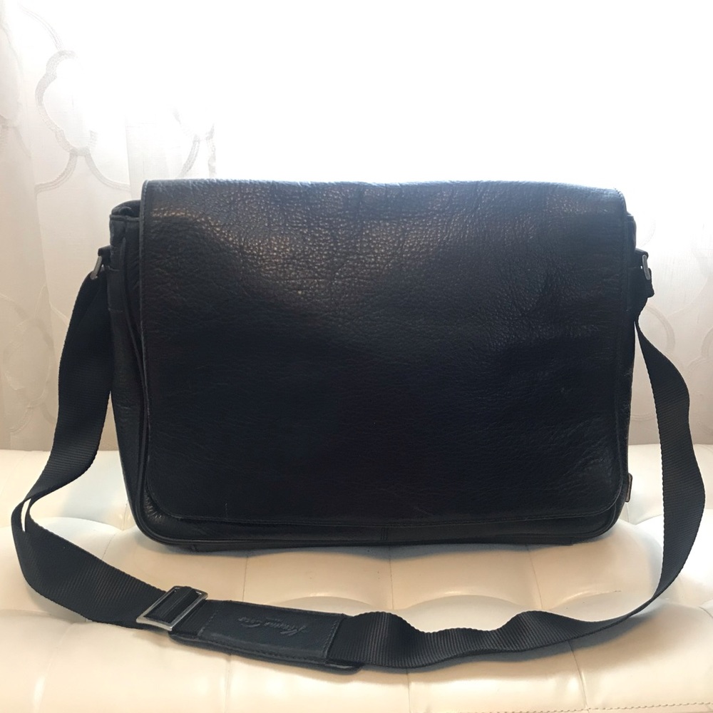 Kenneth Cole Leather Laptop Case